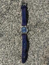 Relógio Swatch Irony caixa de aço inoxidável fabricado na Suíça pulseira azul roxa feminino infantil, usado comprar usado  Enviando para Brazil