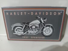 1957 Harley Davidson Sportster caixa de fósforos colecionável lata comprar usado  Enviando para Brazil