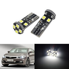 Occasion, 10 Veilleuses LED W5W T10 Canbus ANTI ERREUR ODB 6000K XENON 8 SMD voiture moto d'occasion  France