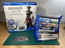 PS Vita Game Bundle Assassin’s Creed III Liberation Console PCH-1001 11 Games for sale  Shipping to South Africa