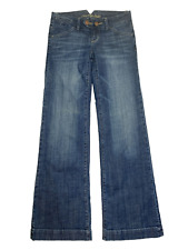 Jeans feminino American Eagle vintage 2 29x32 elástico alargamento med lavagem cintura baixa larga * comprar usado  Enviando para Brazil