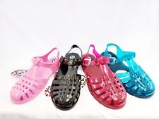 Basket weave jelly shoe flat retro sandals holiday women - JUJU Reilly ladies, used for sale  Shipping to South Africa