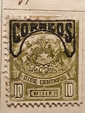 Centavos cile francobollo usato  Italia