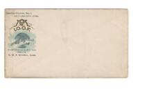 Envelope não usado, Ordem Internacional de Odd Fellows, Salt Lake City, UT, c. 1900, usado comprar usado  Enviando para Brazil