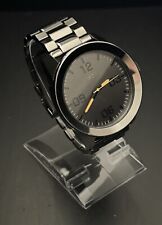 NIXON TAKE CHARGE The Corporal S-Steel Gunmetal Analog Quartz Mens Wristwatch for sale  Shipping to South Africa