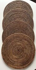 Round rattan plate for sale  Bristol