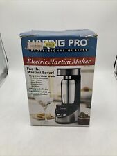 Fabricante de martini eléctrico Waring Pro profesional negro y cromado WM007 segunda mano  Embacar hacia Argentina