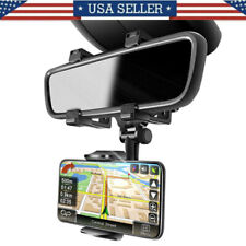 Usado, Soporte universal de montaje en espejo retrovisor para automóvil de rotación 360 ​​para teléfono celular GPS EE. UU. segunda mano  Embacar hacia Argentina