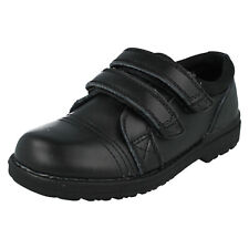 *OFERTA*Zapatos escolares para niños JCDEES N1R052 negros sintéticos con sujetador RipTape segunda mano  Embacar hacia Argentina