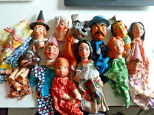 Lot marionnettes tetes d'occasion  Rouen-