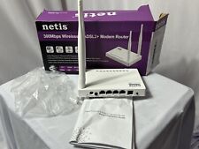 Netis DL4323 Wireless N300 ADSL2+ Modem Router, 2.4Ghz 300Mbps, 802.11b/g/n, for sale  Shipping to South Africa