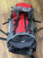 Berghaus Freeflow 50L Rucksack Backpack Red & Black Hiking Trekking Outdoors, used for sale  Shipping to South Africa