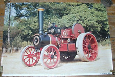 Traction engine poster for sale  BOURNEMOUTH