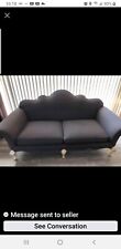 microfiber black couch for sale  Southfield