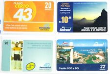 Usado, art.2048 n.4 telephoncards, Embratel, sercomtel brasile, cartao telefonico comprar usado  Enviando para Brazil