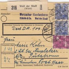 Bizone paketkarte 1948 gebraucht kaufen  Köngen