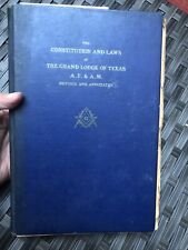 Revised masonic laws for sale  Bedford