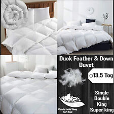 Duck feather duvet for sale  SLOUGH