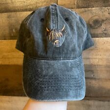 Cow strapback hat for sale  Cartersville