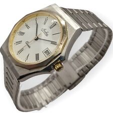 Ambre date 35MM 1980s Cal Cuarzo ISA 1198 Lebrocantheure Reloj Vintage Watch, usado segunda mano  Embacar hacia Argentina