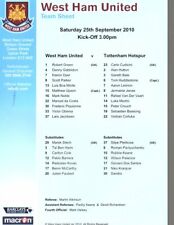 Team sheets west for sale  LONDON