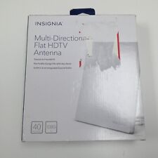 Antena HDTV plana multidirecional Insignia NS-ANT715 40 milhas alcance 1080i HD comprar usado  Enviando para Brazil