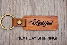 Personalized wood keychain for sale  Columbus