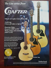 Guitarras Crafter - The Lite Series - Anúncio de revista #B7791 comprar usado  Enviando para Brazil