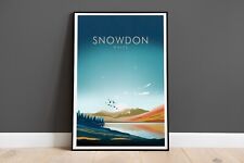 Snowdon print travel for sale  LEEDS