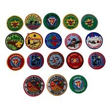 Vintage Boy Scouts of America BSA Patches Lot of 18 for sale  Shipping to South Africa