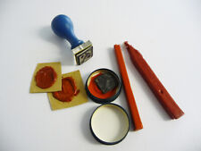 Vintage wax seal for sale  BOLTON