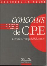 Concours cpe conseiller d'occasion  France