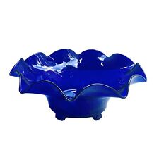 Glass bowl cobalt for sale  Rockland