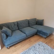 Green corner sofa for sale  CHEADLE