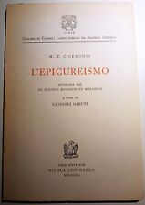 M.t. ciceronis epicureismo usato  Ancona