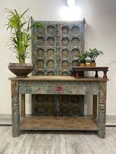 Mesa console de madeira esculpida indiana/decoração para casa console mesa/mesa comprar usado  Enviando para Brazil