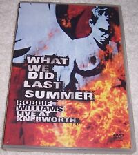 Conjunto de DVD What We Did Last Summer Robbie Williams Live at Knebworth comprar usado  Enviando para Brazil