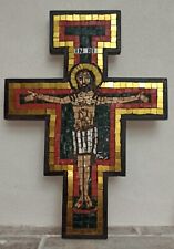 Antico crocifisso croce usato  Siracusa