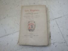 1876. regrets .poésie.joachim d'occasion  Saint-Quay-Portrieux