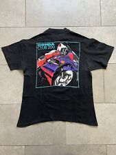 Camisa ponto único vintage 1992 Honda Club 200 Turn One motocicleta corrida tamanho G comprar usado  Enviando para Brazil