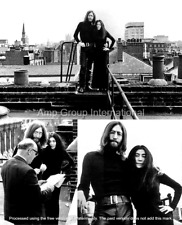 The Beatles John Lennon Apple Rooftop Ceremonia de cambio de nombre 22 de abril 1969 12X18 segunda mano  Embacar hacia Argentina