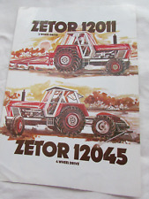 Zetor 12011 2wd for sale  GLOUCESTER