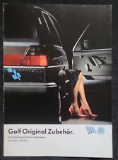 Used, VW Golf II C-GTI 16V original accessories brochure/brochure/brochure/brochure/brochure for sale  Shipping to South Africa