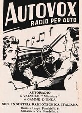 Pubblicita 1949 radio usato  Biella