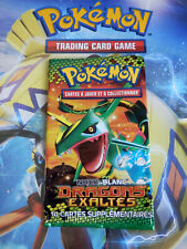 Pokemon Booster Vide collection N&B Dragons Exaltés illustration RAYQUAZA d'occasion  Plouzané