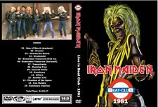 Iron Maiden Live At The Beat Club TV ALEMANA 1981 DVD RARO segunda mano  Embacar hacia Argentina