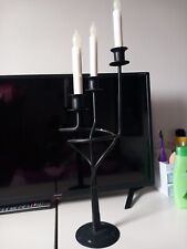 Black gothic candlestick for sale  TELFORD