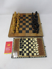 Chess set wooden for sale  STEVENAGE