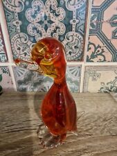 Glass duck ornament. for sale  BUNGAY