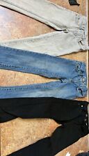 Usado, 3 pares de jeans jeans preto slim fit reto masculino tamanho 7 novo sem etiquetas Children’s Place Boys comprar usado  Enviando para Brazil